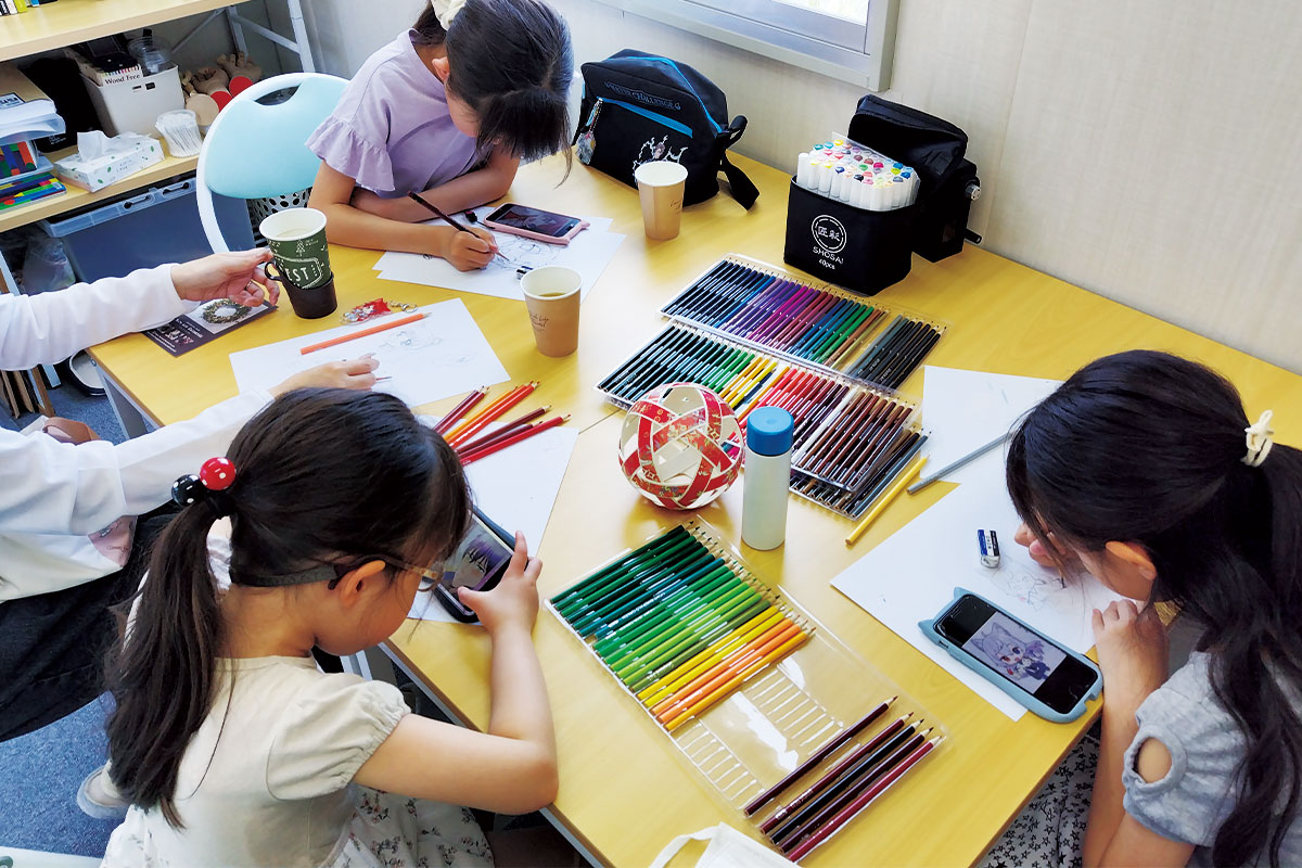 お絵描き教室　個別指導